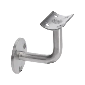 Držiak madla na stenu na trubku ø 42.4mm, brúsená nerez K320 /AISI304