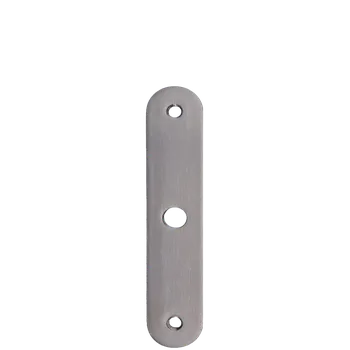 Zábradlí Kotvící plotna (155x30x10mm / M8 / M12), broušená nerez K320 /AISI304