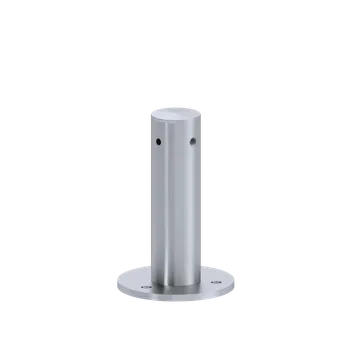 Zábradlí Příruba na fasádní lankovou stěnu, odsazení 150mm, průchozí, pro lanko max. ø6mm, se závitem M8, broušená nerez K320/AISI 304