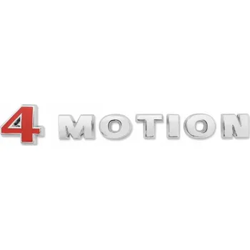 Samolepicí dekorace na vozidlo Samolepicí razítko VOLKSWAGEN 4 MOTION 14x 2,3 cm