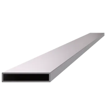 Zábradlí Profil uzavřený 50x10x1,5 mm, cena za 1 ks (4 m), broušená nerez K320 / AISI304