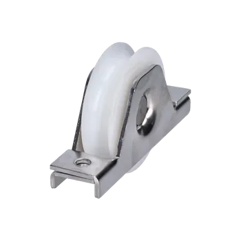 Zábradlí Kladka ø 78mm s nylonovým kolieskom na zapustenie do jokla, pre profil C902IX16, nosnosť 200kg, nerez /AISI304