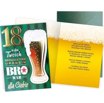 Přání k narozeninám 14,5 x 19,5 cm