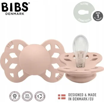 dudlíky Dudlík Bibs symetrický silikonový 0+