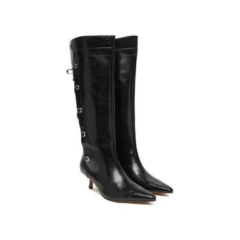 Dámské kozačky Kozačky Steve Madden Ballpark SM11005048 Černá 38