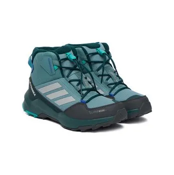 Pánská obuv Trekingová obuv adidas Terrex Ax4r Mid CLIMAWARM+ Hiking JS2923 Zelená 40