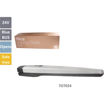 Pohon brány Pohon TOONA7024, pro jednokřídlou bránu do 7 m / křídlo, 24 V, BlueBUS, Opera, Solemyo