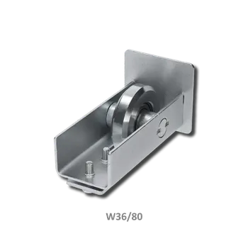 Pohon brány Náběhové kolečko samonosné brány pro profil 80x80x5 mm