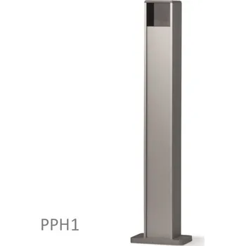 Plotový sloupek Hliníkový sloupek 80x60x500mm, pro fotobuňky série EPM/ EPMB, EPMO/ EPMOB, EPL/ EPLB, EPLO/ EPLOB a bezdrátových fotobuňek PHW s použitím adaptéru PHWA1