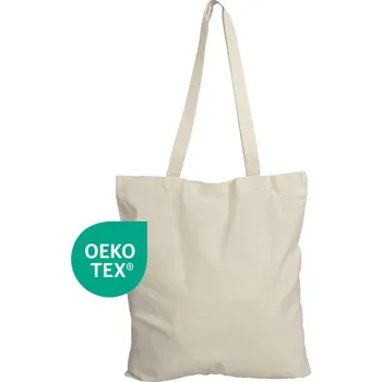 Bavlněná taška natural OEKO-TEX® 140 gr - 38x42 cm OEKO01