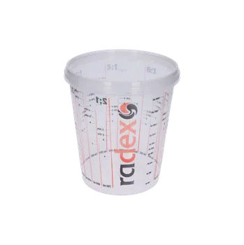 Jednorázové nádobí Kyblík na míchání barvy s odměrkou, 2,3l