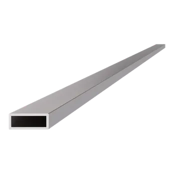 Zábradlí Profil uzavřen 25x10x1.5mm,cena za 1ks (3m) broušená nerez K320 /AISI304