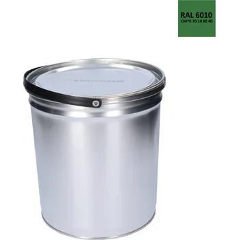 Lak na dřevo Barva antikorozní polomatná na zinek 5 kg trávově-zelená