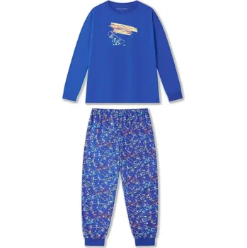 Chlapecké pyžamo Chlapecké pyžamo Wolf S2556 modré