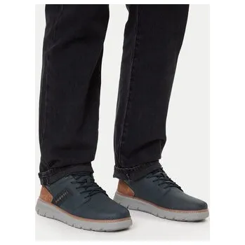 Pánské polobotky Polobotky Bugatti 332-AP001-5000 Tmavomodrá 42