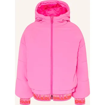 Billieblush Dívčí Prošívaná Bunda, růžová, 110