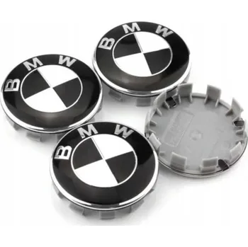 Autodoplněk Víčka krytů BMW 56 mm sada 4 kusů