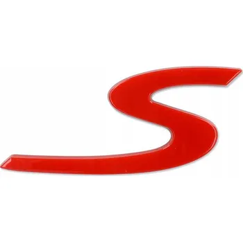 Elektrický zubní kartáček Samolepicí odznak PORSCHE 911 CARRERA S 6x2,7 cm červený