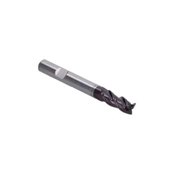 Příslušenství k frézce Válcová fréza Ø8mm, HSSCo8, DIN 844K, TiAlN povlak, válcový dřík s destičkou (Weldon) dle DIN 1835 B