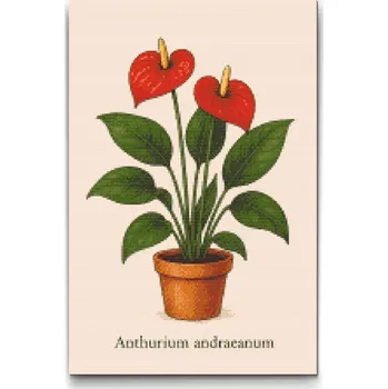 Diamantové malování Diamantové malování - Toulitka Andreova Velikost: 40x60cm, Rámování: Pouze srolované plátno, Diamanty: Čtvercové