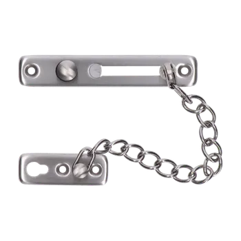 řetízek na dveře (124x63x22mm), broušený nerez K320 / AISI304