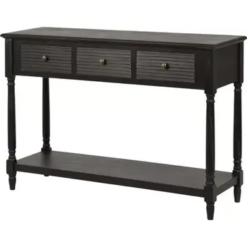 Konzolový stolek Konzolový stolek Livorno 120 cm černý