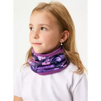 Nákrčník Dětský nákrčník Unuo fleec Basic Kytky oboustranný