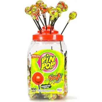 Bonbon Mada Sweet Adam Pawlowski PIN POP Sour acido 17g /100ks/
