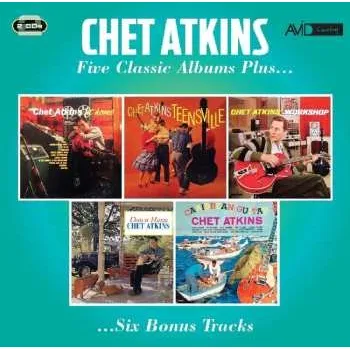 Zahraniční hudba 2CD Chet Atkins: Five Classic Albums Plus 2024