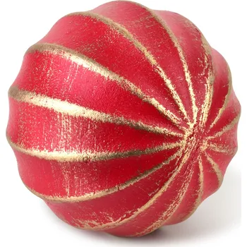 Dekorativní koule Saggio Red 9 cm červená