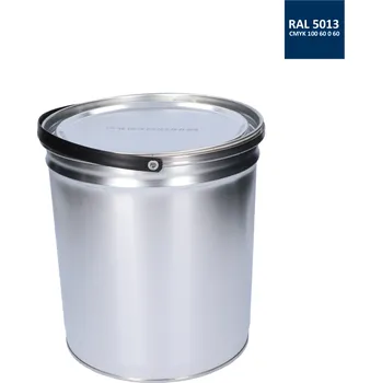 Lak na dřevo Barva antikorozní polomatná na zinek 5 kg kobaltová-modrá