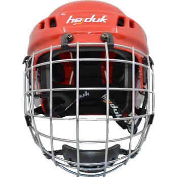 Hokejová helma Helma Hejduk XX + Koš Barva: Červená, Velikost: (57-61cm) M-L, Varianta: Senior