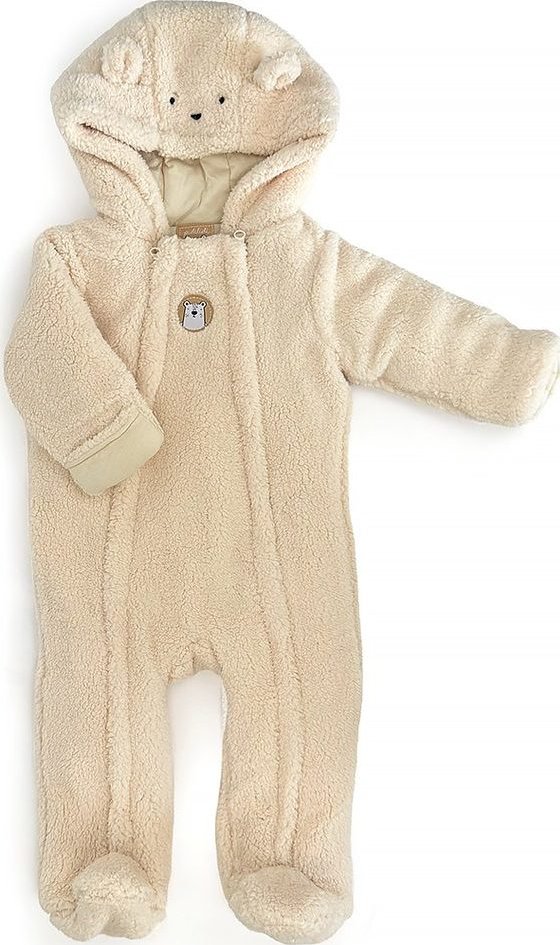 Zimní kojenecká kombinéza Pidilidi PD1166-11 Beige Velikost: 62/68, SizeAge: 3-6m
