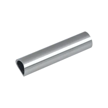 Zábradlí Přechod na vymezení vzdálenosti mezi sloupem ø 42,4 mm a kotevní deskou, ø 20x2,0 mm /L:85 mm, bez vnitřního šroubu, broušená nerez K320 / AISI304, bal: 1ks