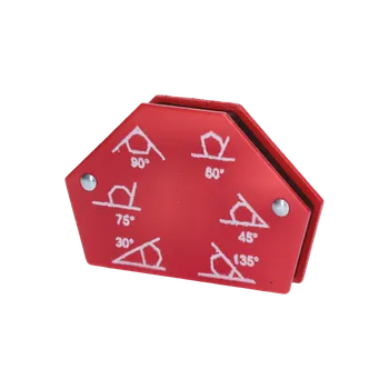 Úhloměr Svařovací magnet / magnetický úhelník ke svařovaní, zatížení 12 kg, měřící úhly: 30°, 45°, 60°, 75°, 90°, 105°, 135°