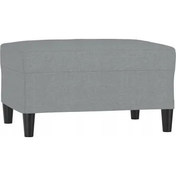 Taburet Stabilní podnožka světle šedá 70x55x41 cm