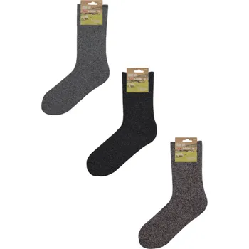 Dámské ponožky Ponožky z ovčí vlny - pánský set „B“ Velikost: 43-46