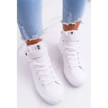 Dámské tenisky Dámské zateplené tenisky Big Star – bílé Velikost: 40