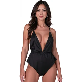 Dámské erotické body Passion Sensie Body Black Velikost M