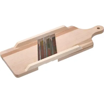 Struhadlo KATARO Struhadlo na zelí 43x16cm - dřevěné s 3 noži, 34005,