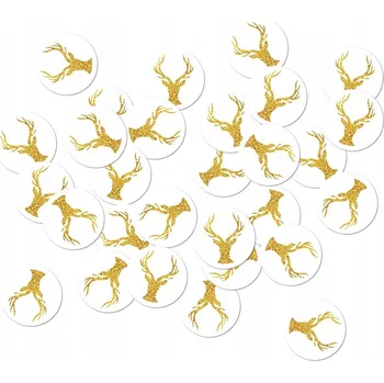 Vánoční dekorace Vánoční konfety Sob 36 ks