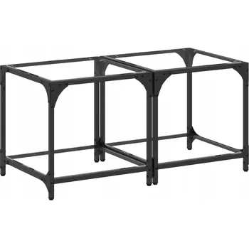 Konferenční stolek Konferenční stolky SKLENĚNÉ 40x40x40 cm, průhledné