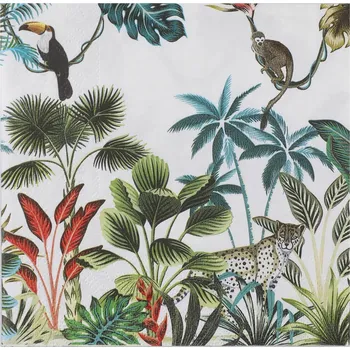 Papírový ubrousek Ubrousky Tropický les 33 cm 20 ks