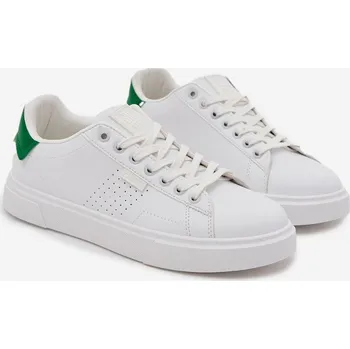 Sada pánského spodního prádla Pánské tenisky z ECO kůže Big Star – bílo-zelené Velikost: 42