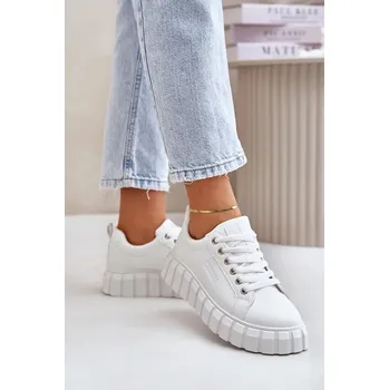 Dámské tenisky Zateplené Dámské Tenisky Big Star Bílé Velikost: 38