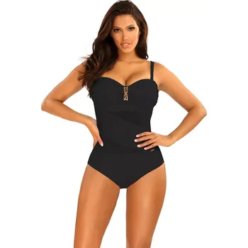 Dámské plavky Dámské jednodílné plavky 8030CH1 19 - SELF černá 85/C