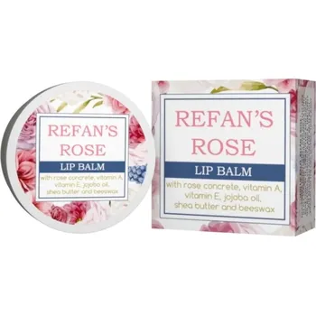 Tělový balzám Refan Balzám na rty s organickou růžovou vodou Refan's Rose 10 g