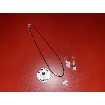 Náhrdelník HandMade by VeJa Set náhrdelník a náušnice - andílek (RUŽENÍN)