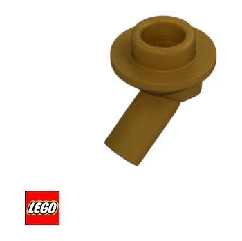 Stavebnice LEGO LEGO® Dílky LEGO TYČ délka 1 s Úhlovým napojením / 65578 Barva: Zlatá 65578