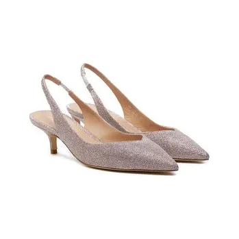 Dámské lodičky Lodičky Stuart Weitzman Eva 50 Slingback SI722 Růžová 36